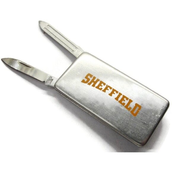 Sheffield Knife File Money Clip Stainless Steel Wallet Credit Card Cash ID - Picture 1 of 10